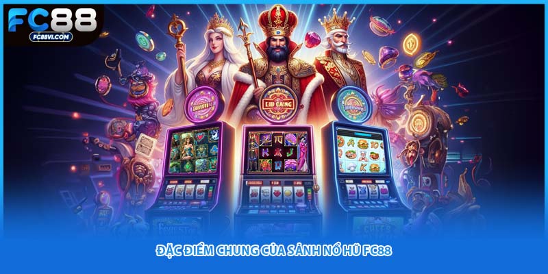 Đặc điểm chung của sảnh nổ hũ FC88